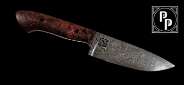 Outdoormesser 200 Lagen Damast